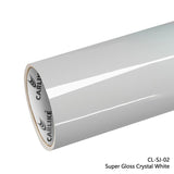 CARLIKE CL-SJ-02 Super Gloss Crystal White Vinyl - CARLIKE WRAP