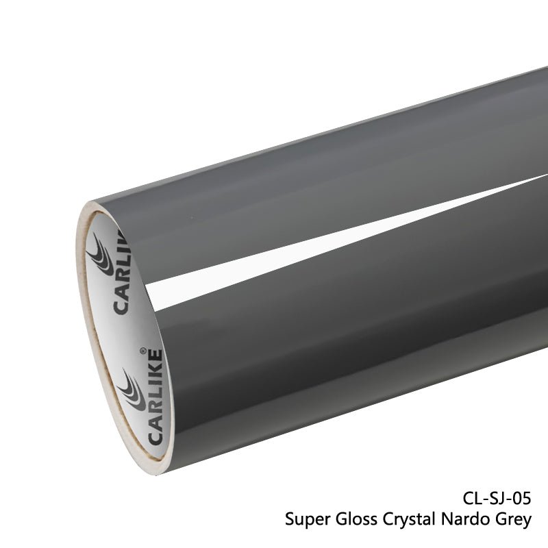 CARLIKE CL-SJ-05 Super Gloss Crystal Nardo Grey Vinyl - CARLIKE WRAP