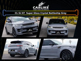 CARLIKE CL-SJ-07 Super Gloss Crystal Battleship Grey Vinyl - CARLIKE WRAP