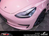 CARLIKE CL-SJ-20 Super Gloss Crystal Malus Pink Vinyl - CARLIKE WRAP