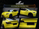 CARLIKE CL-SJ-24 Super Gloss Crystal Maize Yellow Vinyl - CARLIKE WRAP