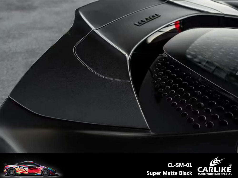 CARLIKE CL-SM-01 Super Matte Black Vinyl - CARLIKE WRAP
