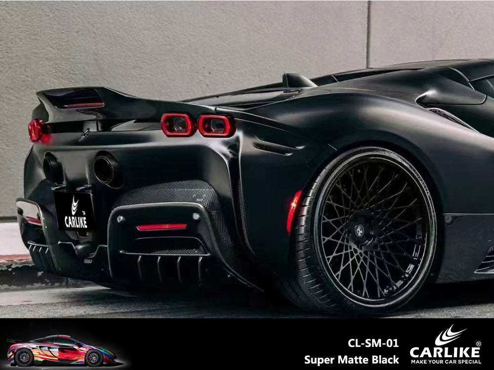 CARLIKE CL-SM-01 Super Matte Black Vinyl - CARLIKE WRAP