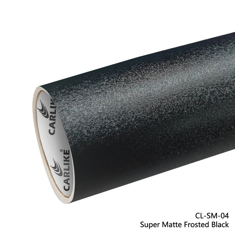 CARLIKE CL-SM-04 Super Matte Frosted Black Vinyl - CARLIKE WRAP