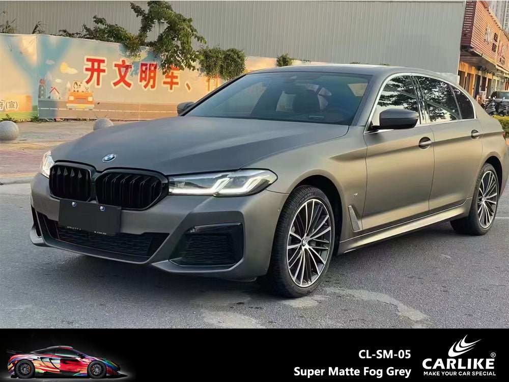 CARLIKE CL-SM-05 Super Matte Fog Grey Vinyl - CARLIKE WRAP
