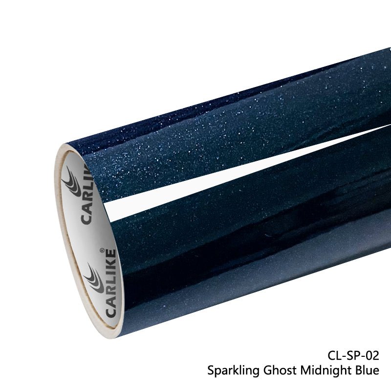 CARLIKE CL-SP-02 Sparkling Ghost Midnight Blue Vinyl - CARLIKE WRAP