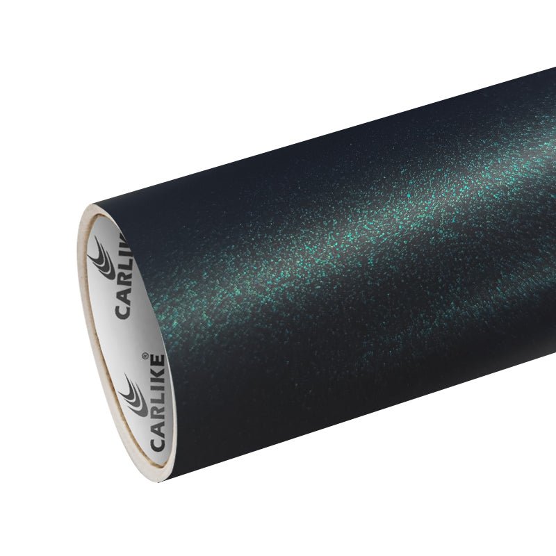 CARLIKE CL-SS-02 Satin Shadow Midnight Green Vinyl - CARLIKE WRAP