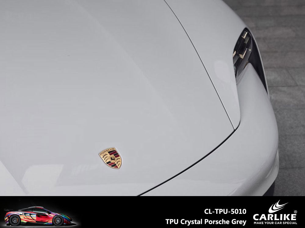 CARLIKE CL-TPU-5010 TPU Crystal Porsche Grey Vinyl Heat Repair - CARLIKE WRAP
