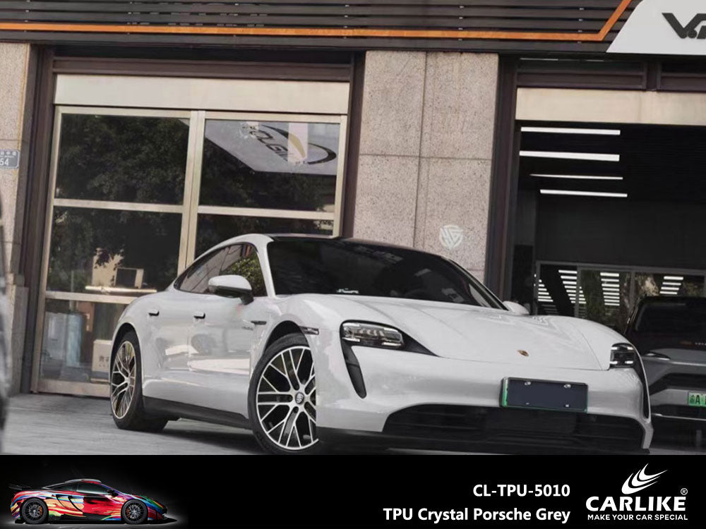 CARLIKE CL-TPU-5010 TPU Crystal Porsche Grey Vinyl Heat Repair - CARLIKE WRAP