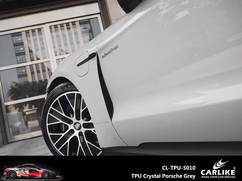 CARLIKE CL-TPU-5010 TPU Crystal Porsche Grey Vinyl Heat Repair - CARLIKE WRAP