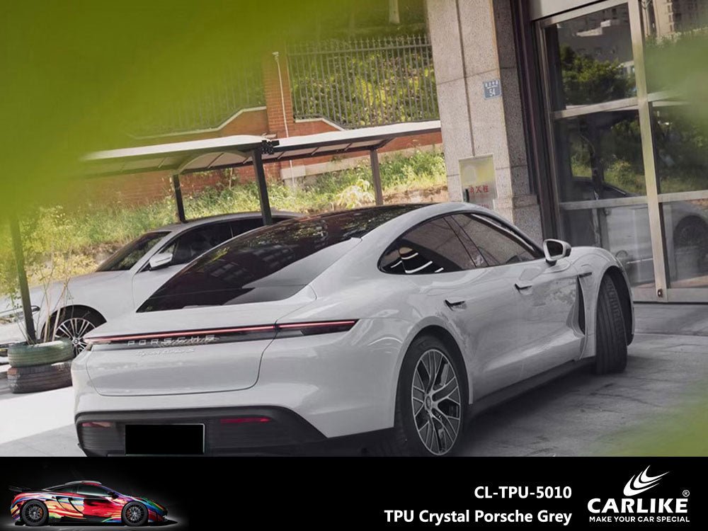 CARLIKE CL-TPU-5010 TPU Crystal Porsche Grey Vinyl Heat Repair - CARLIKE WRAP