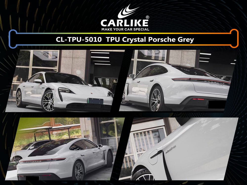 CARLIKE CL-TPU-5010 TPU Crystal Porsche Grey Vinyl Heat Repair - CARLIKE WRAP