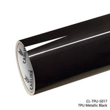 CARLIKE CL-TPU-5017 TPU Gloss Metallic Black Vinyl Heat Repair - CARLIKE WRAP