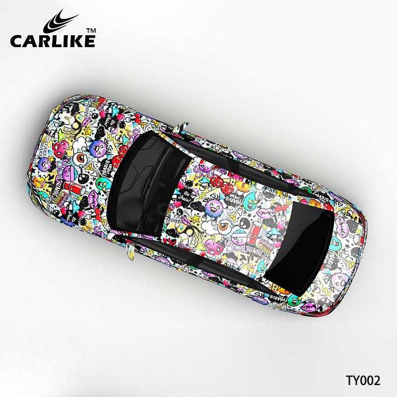 CARLIKE CL-TY002 Cartoon Painting High-precision Printing Customized Car Vinyl Wrap - CARLIKE WRAP