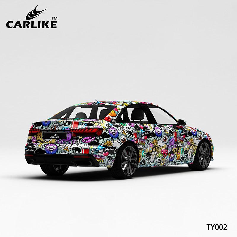 CARLIKE CL-TY002 Cartoon Painting High-precision Printing Customized Car Vinyl Wrap - CARLIKE WRAP