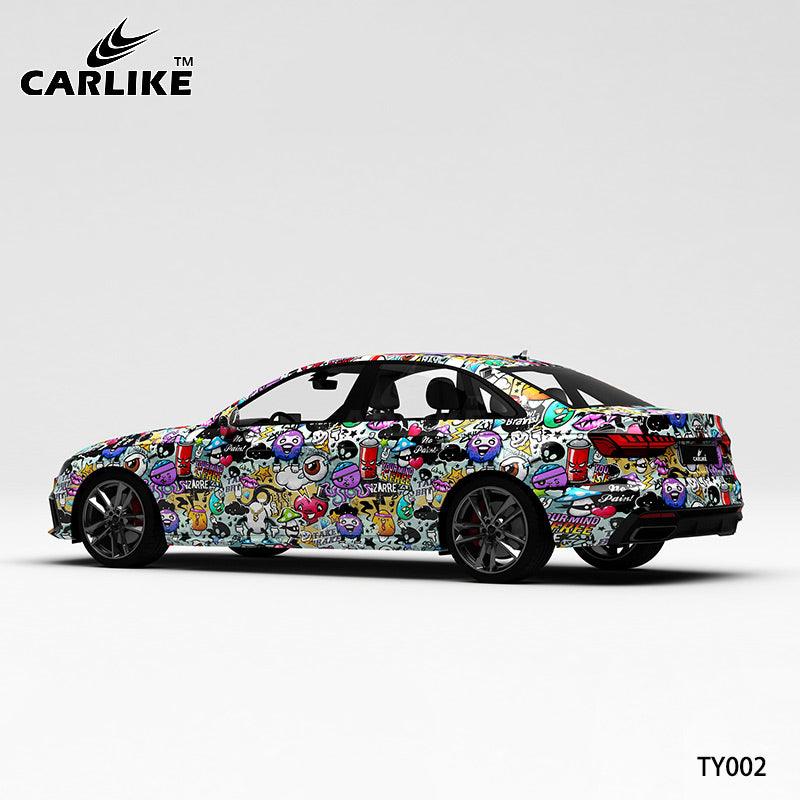 CARLIKE CL-TY002 Cartoon Painting High-precision Printing Customized Car Vinyl Wrap - CARLIKE WRAP