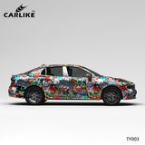 CARLIKE CL-TY003 Cartoon Explosion Painting High-precision Printing Customized Car Vinyl Wrap - CARLIKE WRAP
