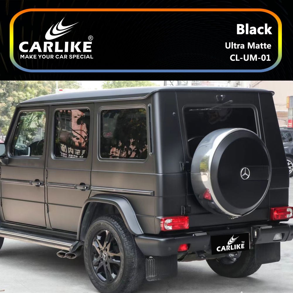 CARLIKE CL-UM-01 Ultra Matte Black Vinyl - CARLIKE WRAP