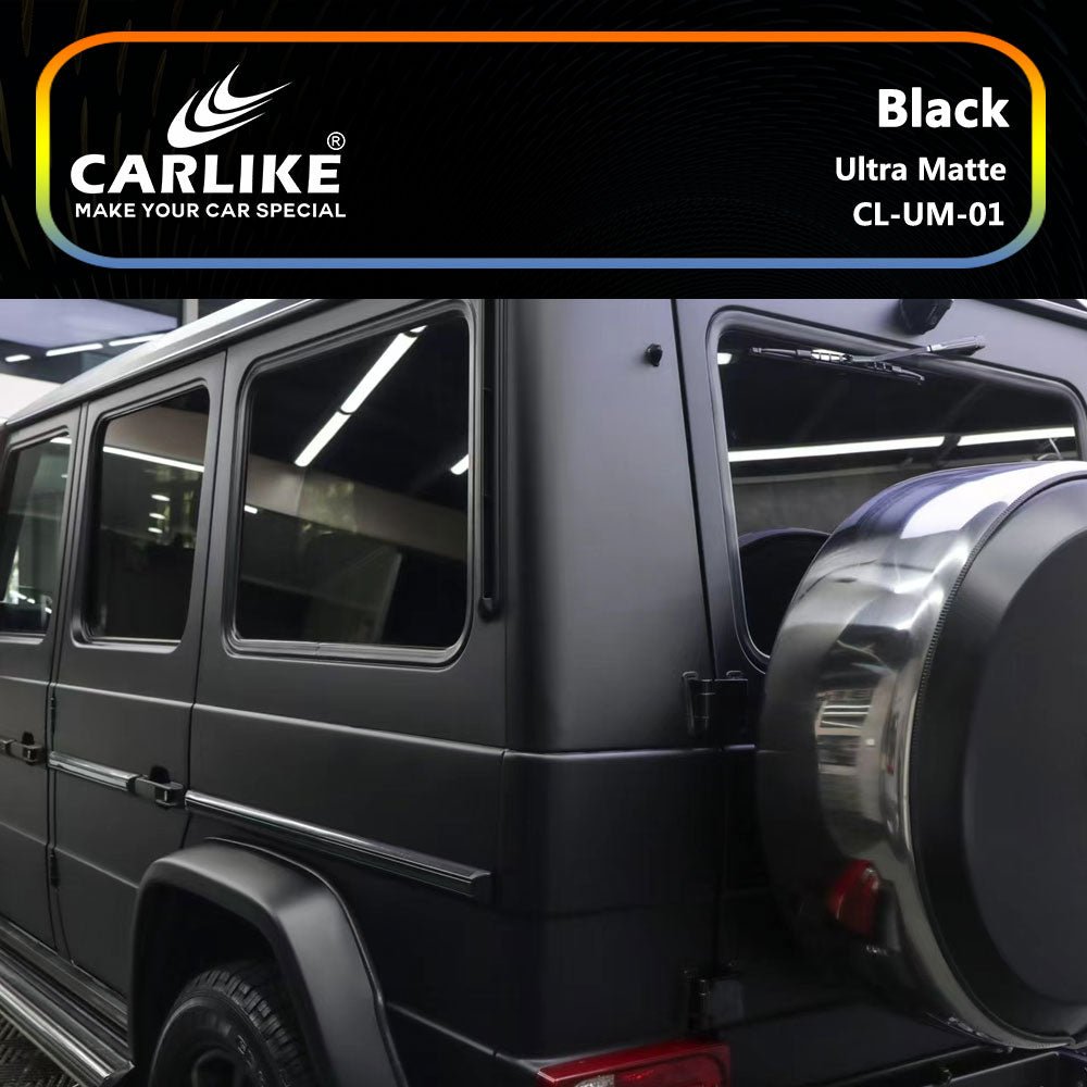 CARLIKE CL-UM-01 Ultra Matte Black Vinyl - CARLIKE WRAP