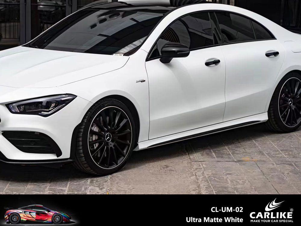 CARLIKE CL-UM-02 Ultra Matte White Vinyl - CARLIKE WRAP