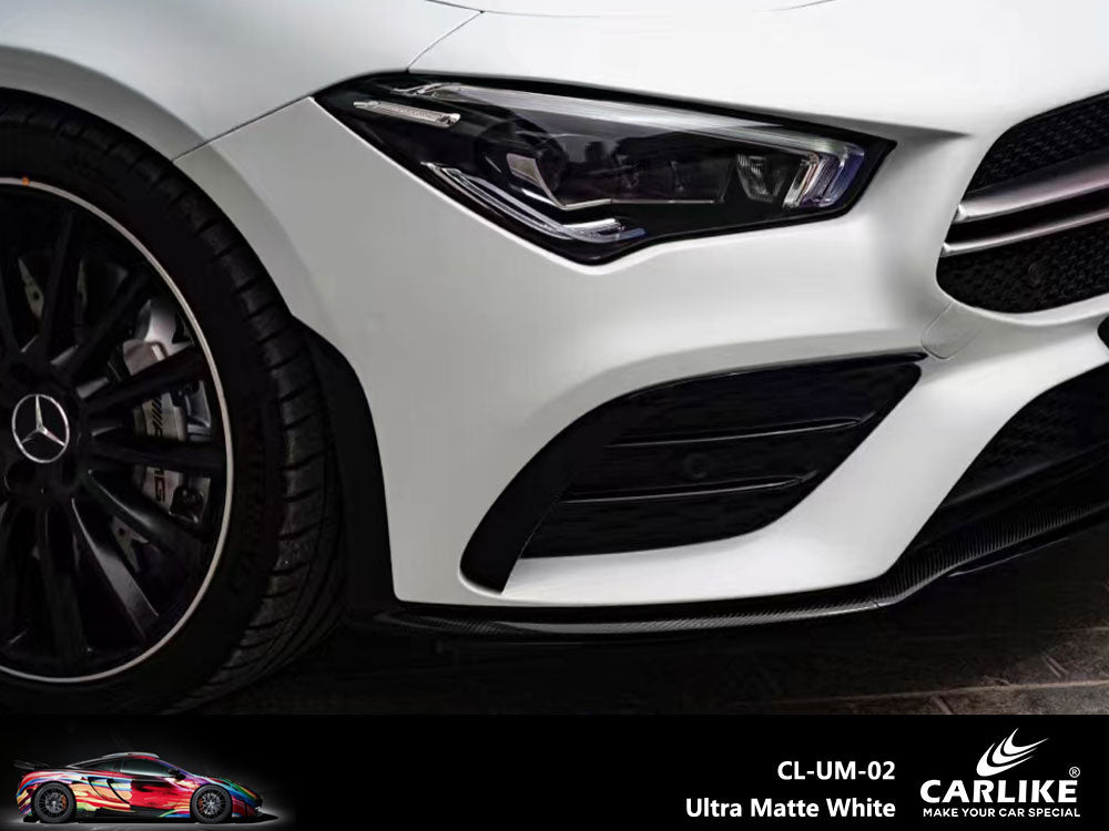 CARLIKE CL-UM-02 Ultra Matte White Vinyl - CARLIKE WRAP