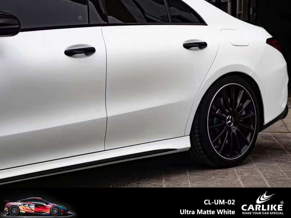 CARLIKE CL-UM-02 Ultra Matte White Vinyl - CARLIKE WRAP