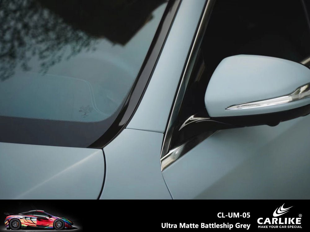 CARLIKE CL-UM-05 Ultra Matte Battleship Grey Vinyl - CARLIKE WRAP