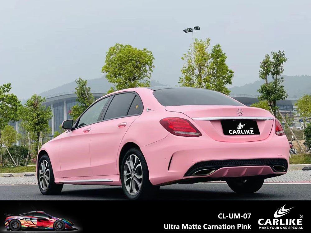 CARLIKE CL-UM-07 Ultra Matte Carnation Pink Vinyl - CARLIKE WRAP