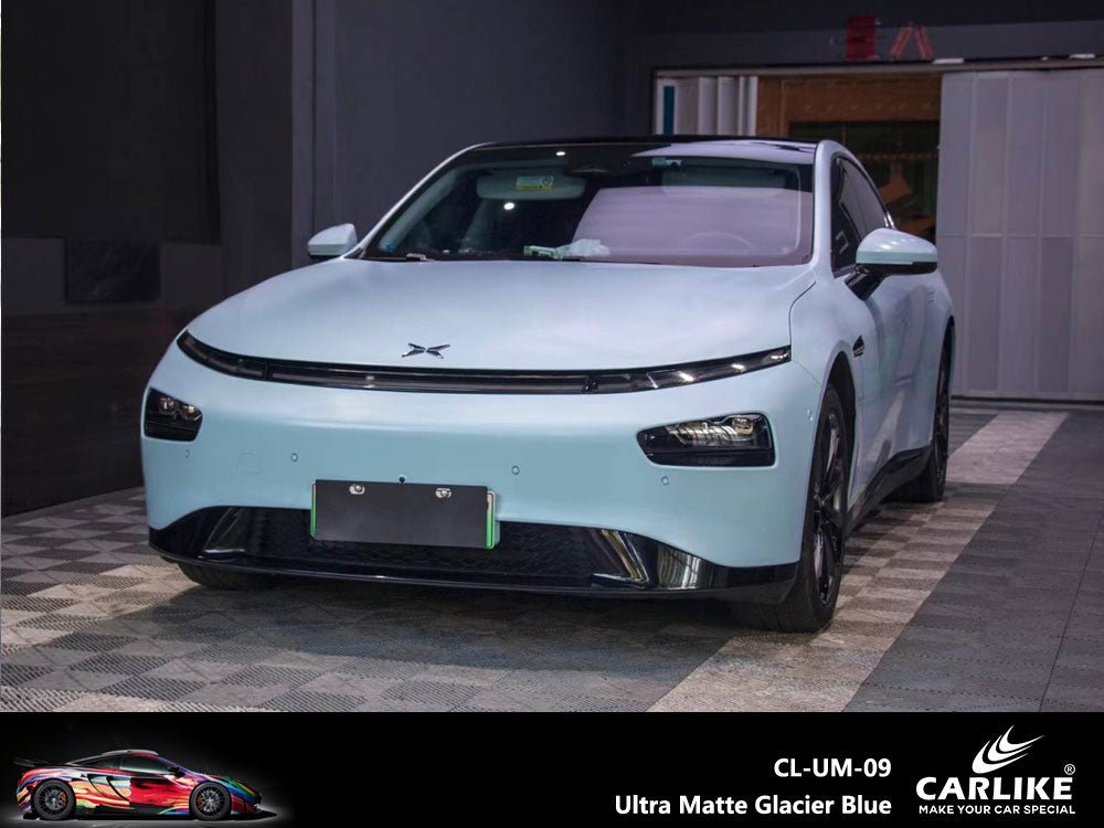 CARLIKE CL-UM-09 Ultra Matte Glacier Blue Vinyl - CARLIKE WRAP
