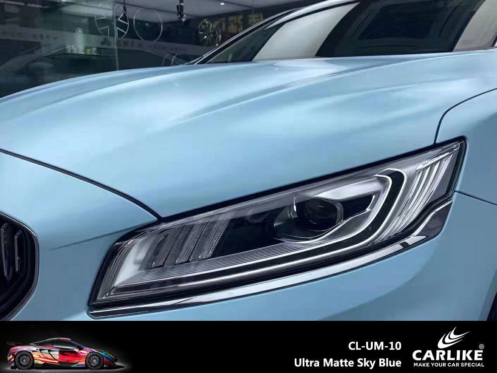 CARLIKE CL-UM-10 Ultra Matte Sky Blue Vinyl - CARLIKE WRAP