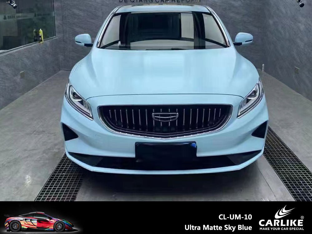CARLIKE CL-UM-10 Ultra Matte Sky Blue Vinyl - CARLIKE WRAP