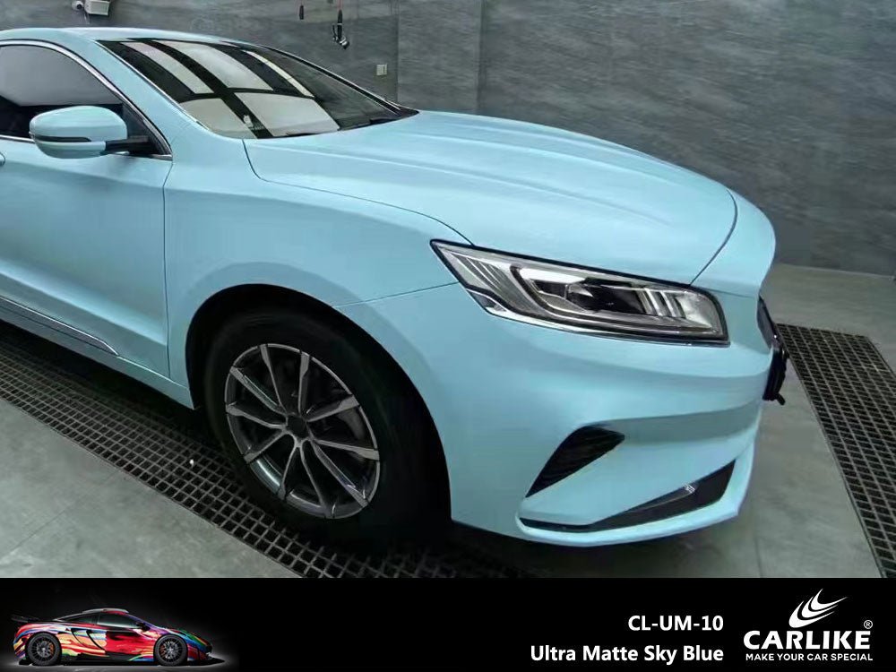 CARLIKE CL-UM-10 Ultra Matte Sky Blue Vinyl - CARLIKE WRAP