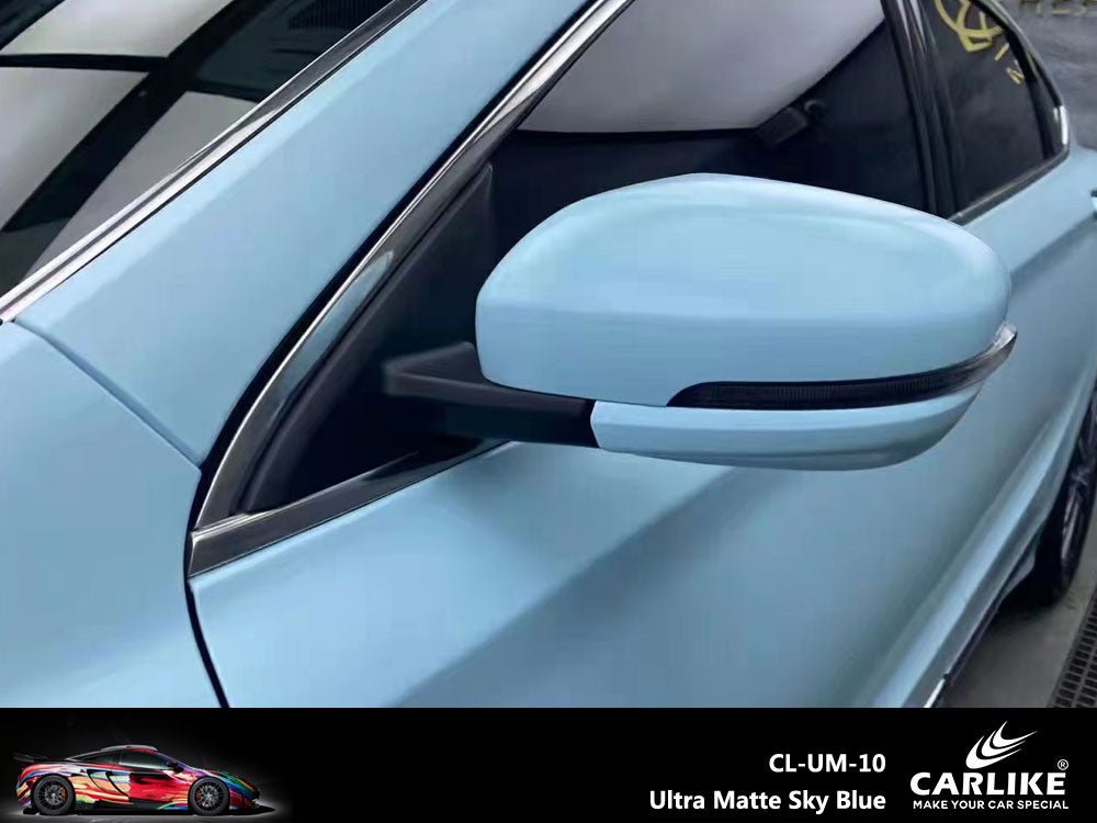 CARLIKE CL-UM-10 Ultra Matte Sky Blue Vinyl - CARLIKE WRAP