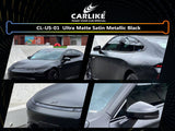 CARLIKE CL-US-01 Ultra Matte Satin Metallic Black Vinyl - CARLIKE WRAP