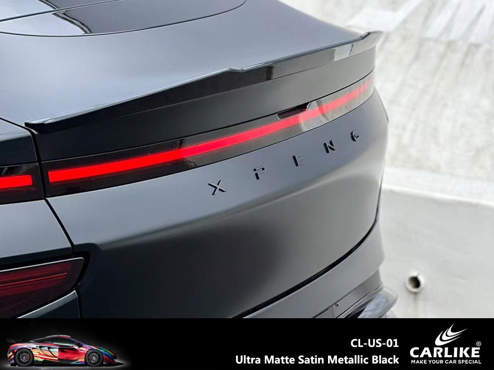CARLIKE CL-US-01 Ultra Matte Satin Metallic Black Vinyl - CARLIKE WRAP