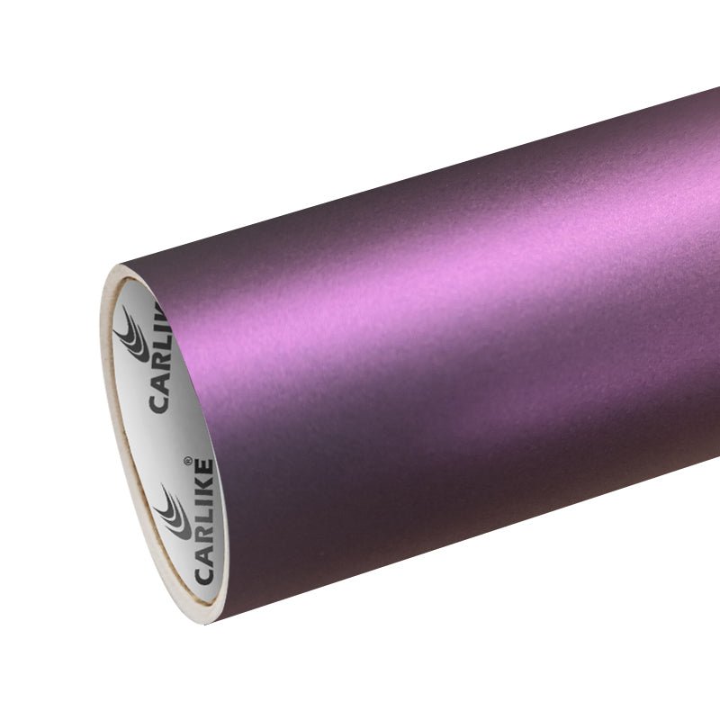 CARLIKE CL-US-15 Ultra Matte Satin Metallic Pink Purple Vinyl - CARLIKE WRAP