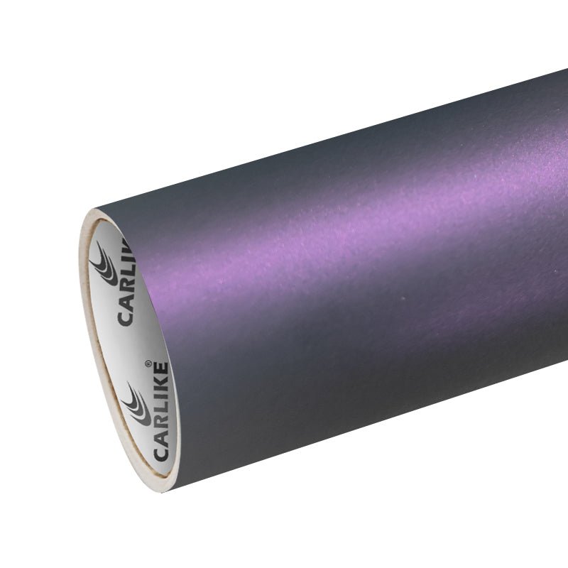 Ultra Matte Satin Metallic Pinot Noir Purple Vinyl Wrap for Auto