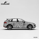CARLIKE CL-WL004 Pattern Zebra High-precision Printing Customized Car Vinyl Wrap - CARLIKE WRAP