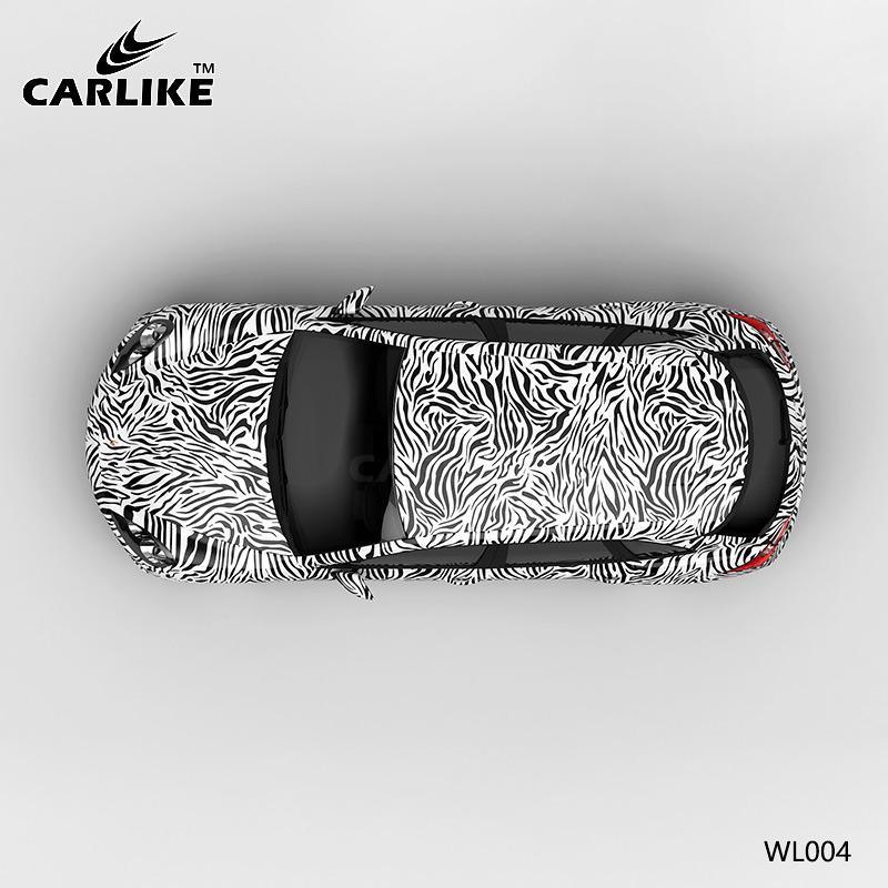 CARLIKE CL-WL004 Pattern Zebra High-precision Printing Customized Car Vinyl Wrap - CARLIKE WRAP