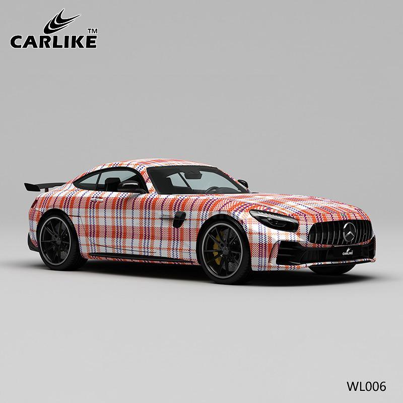 CARLIKE CL-WL006 Woven Bag Painting High-precision Printing Customized Car Vinyl Wrap - CARLIKE WRAP