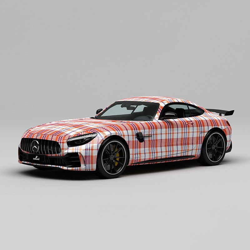 CARLIKE CL-WL006 Woven Bag Painting High-precision Printing Customized Car Vinyl Wrap - CARLIKE WRAP