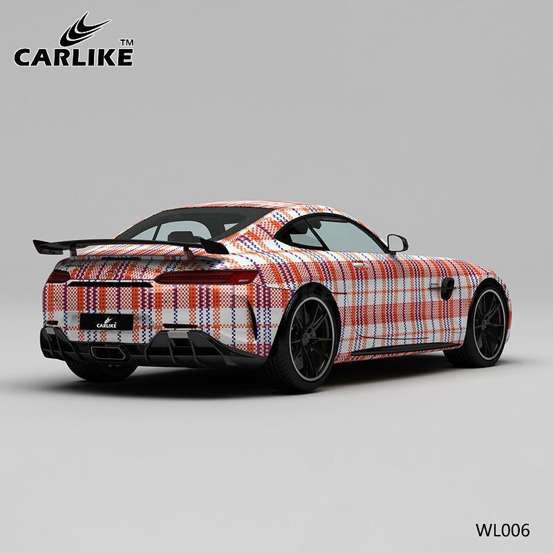 CARLIKE CL-WL006 Woven Bag Painting High-precision Printing Customized Car Vinyl Wrap - CARLIKE WRAP