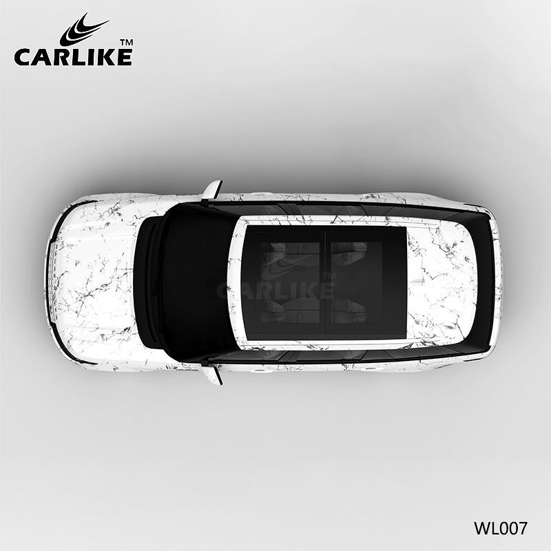 CARLIKE CL-WL007 Pattern Marble White High-precision Printing Customized Car Vinyl Wrap - CARLIKE WRAP