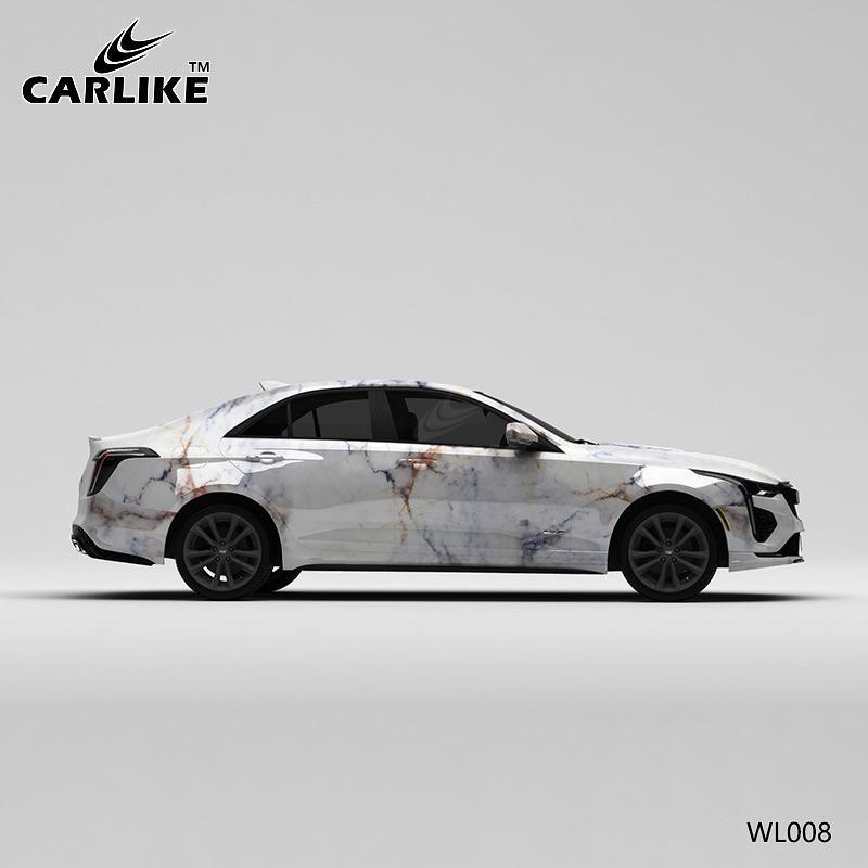 CARLIKE CL-WL008 Pattern Marbling High-precision Printing Customized Car Vinyl Wrap - CARLIKE WRAP