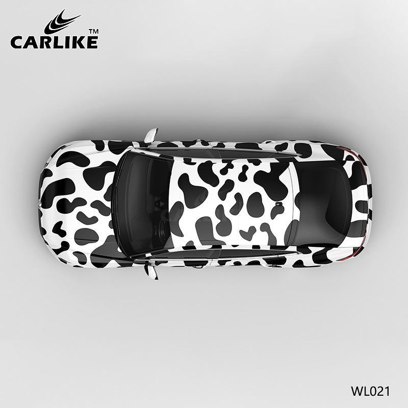 CARLIKE CL-WL021 Pattern Cow High-precision Printing Customized Car Vinyl Wrap - CARLIKE WRAP
