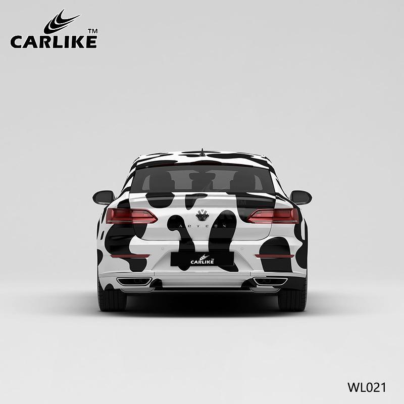 CARLIKE CL-WL021 Pattern Cow High-precision Printing Customized Car Vinyl Wrap - CARLIKE WRAP