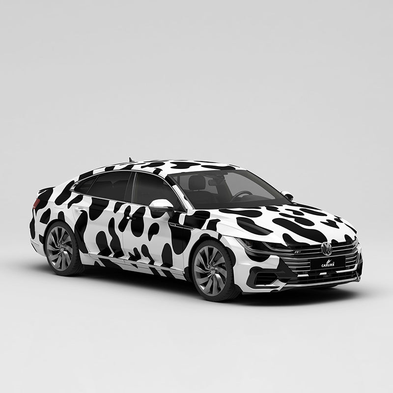 CARLIKE CL-WL021 Pattern Cow High-precision Printing Customized Car Vinyl Wrap - CARLIKE WRAP