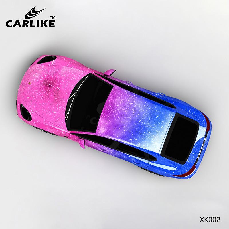 CARLIKE CL-XK002 Pattern Bright Starry Sky High-precision Printing Customized Car Vinyl Wrap - CARLIKE WRAP