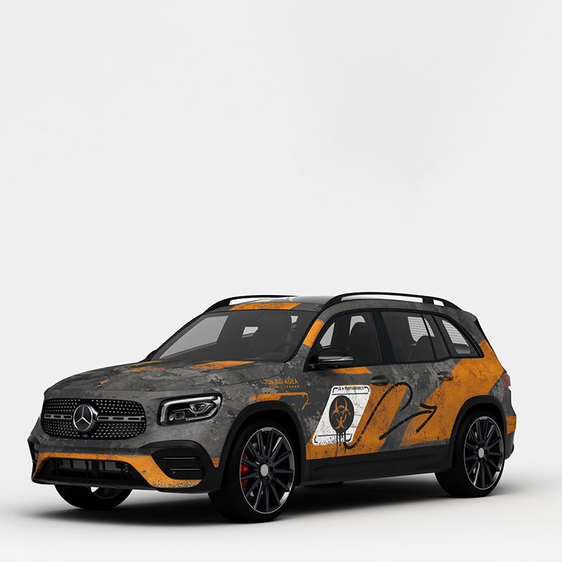 CARLIKE CL-ZS003 Pattern Resident Evil High-precision Printing Customized Car Vinyl Wrap - CARLIKE WRAP