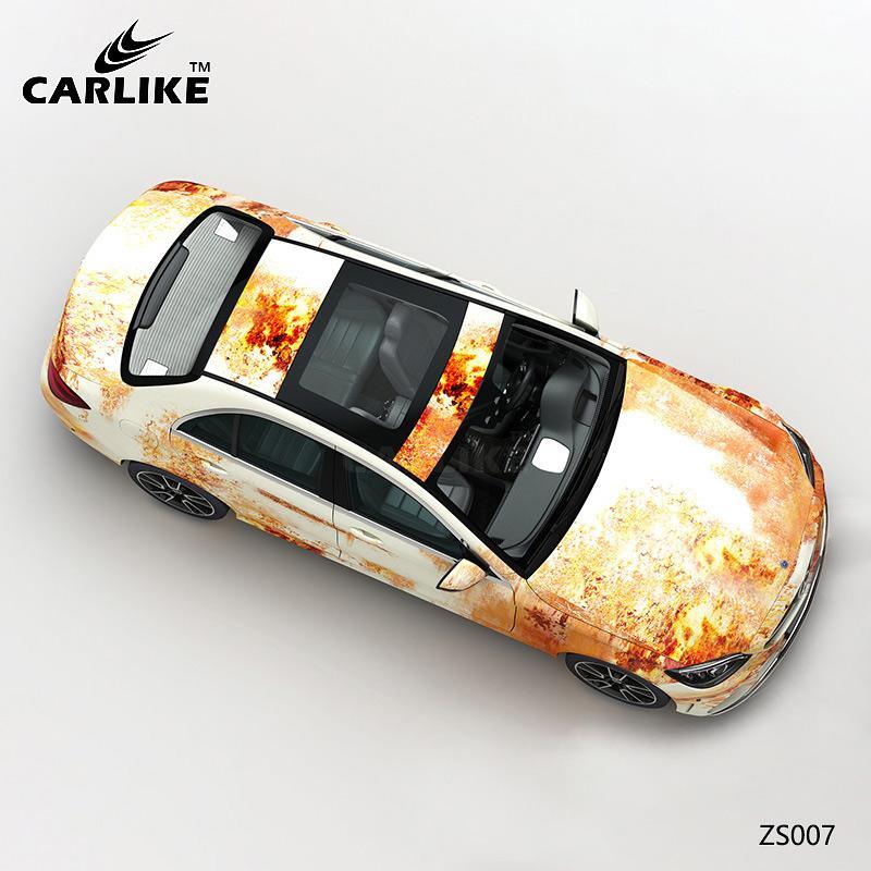 CARLIKE CL-ZS007 Rust Painting High-precision Printing Customized Car Vinyl Wrap - CARLIKE WRAP